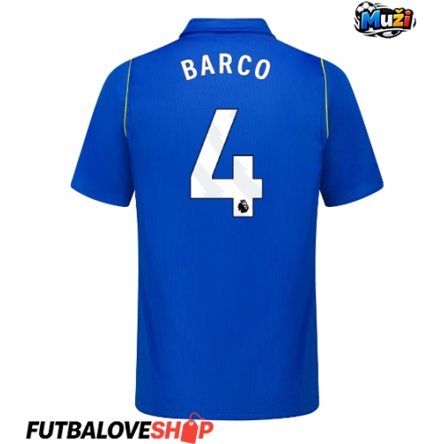 Dres Chelsea Valentin Barco #4 Domáci 2026-27 Krátky Rukáv